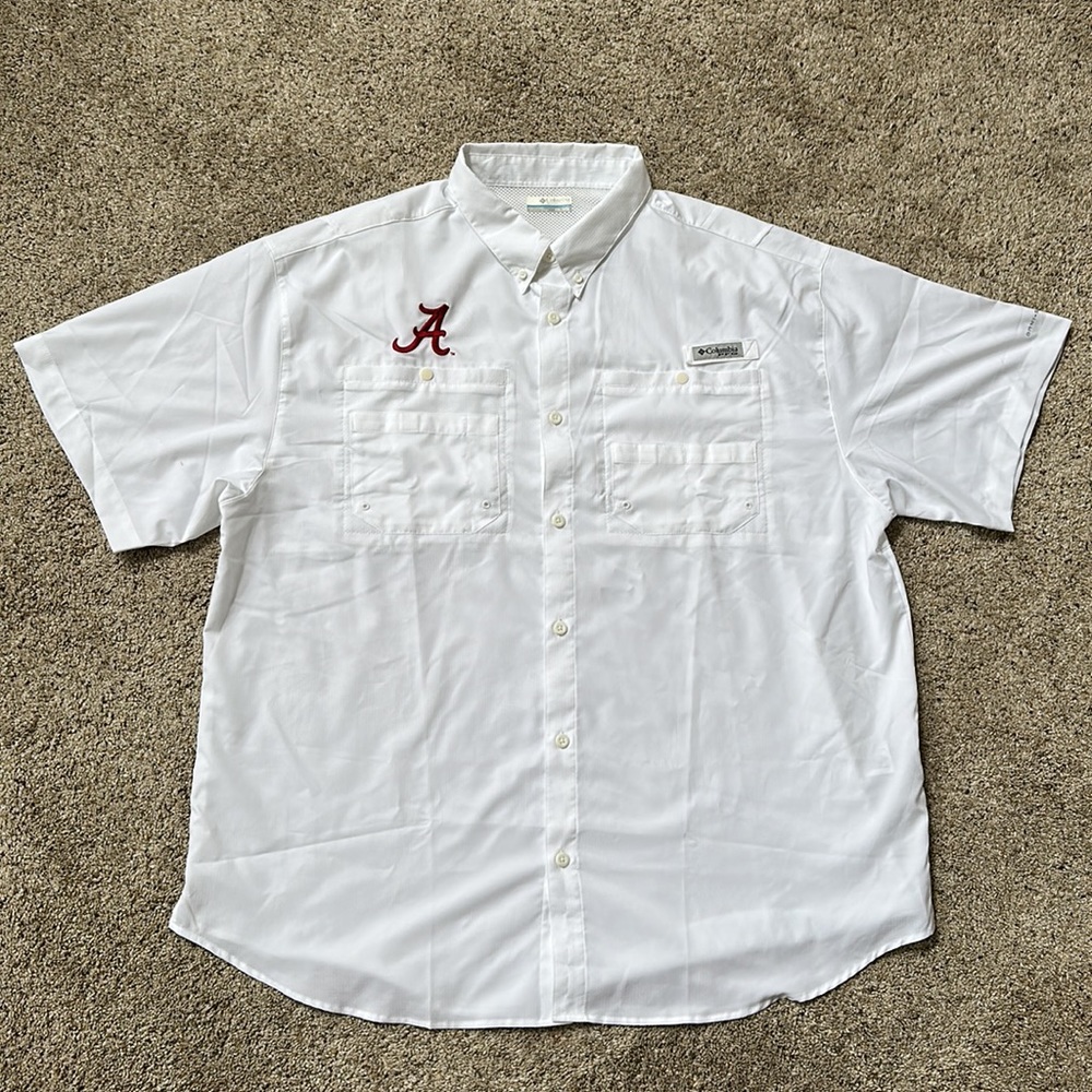 Columbia Alabama PFG Lightweight button down Men’s Size XXL